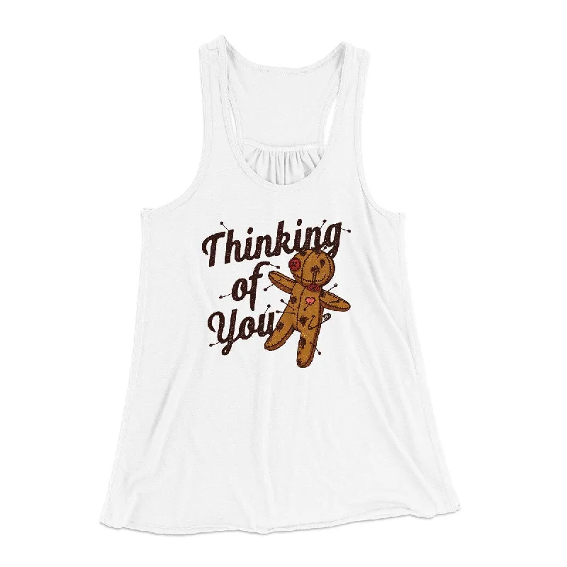 women’s summer dresses for hot days -Thinking Of You Women's Flowey Racerback Tank Top