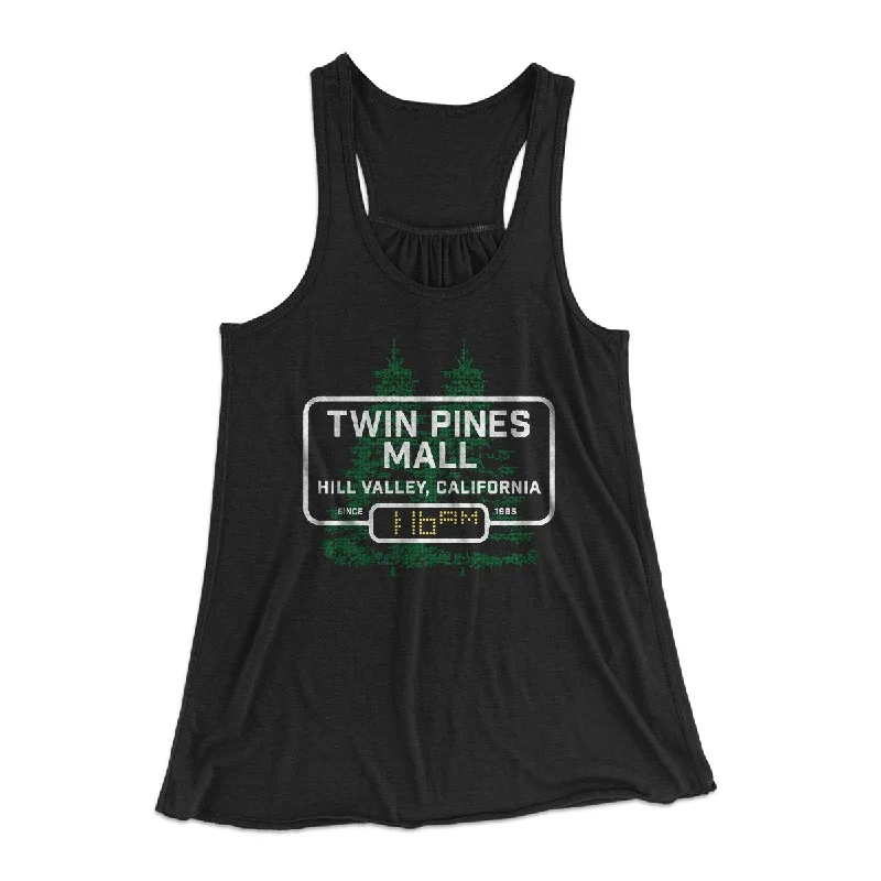 elegant women’s shirts for office wear -Twin Pines Mall Women's Flowey Tank Top