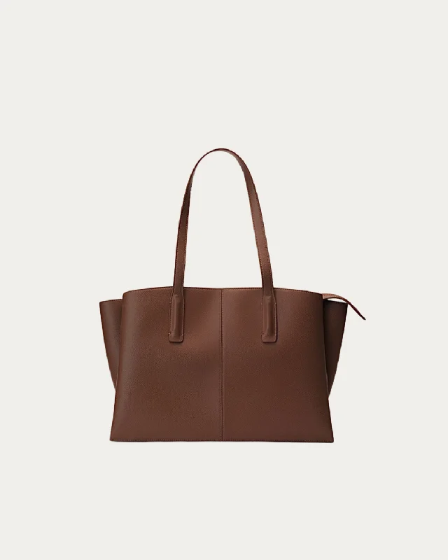 spacious handbags for women on the go -Paloma Tote Pecan