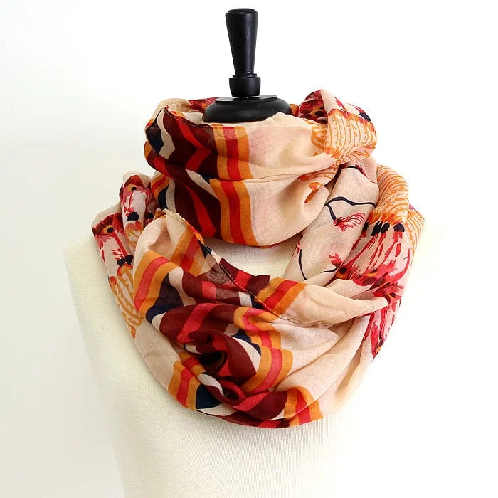 women’s handbags with intricate detailing -OF0070 Infinity Scarf