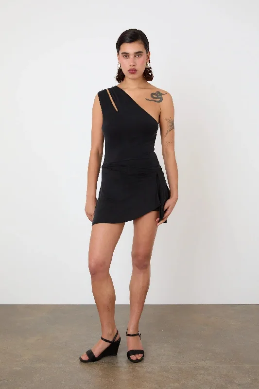 women’s casual outfits for travel -The Kylie Skort Dress, Graphite