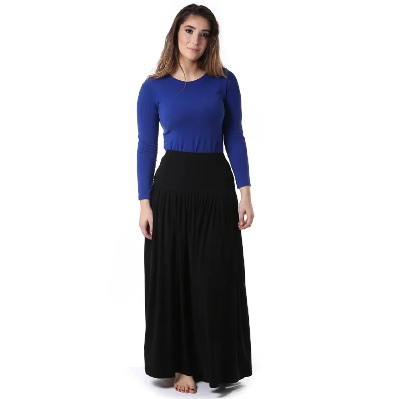 best women’s casual dresses for everyday wear -Women's Gathered Pleats Slinky Skirt