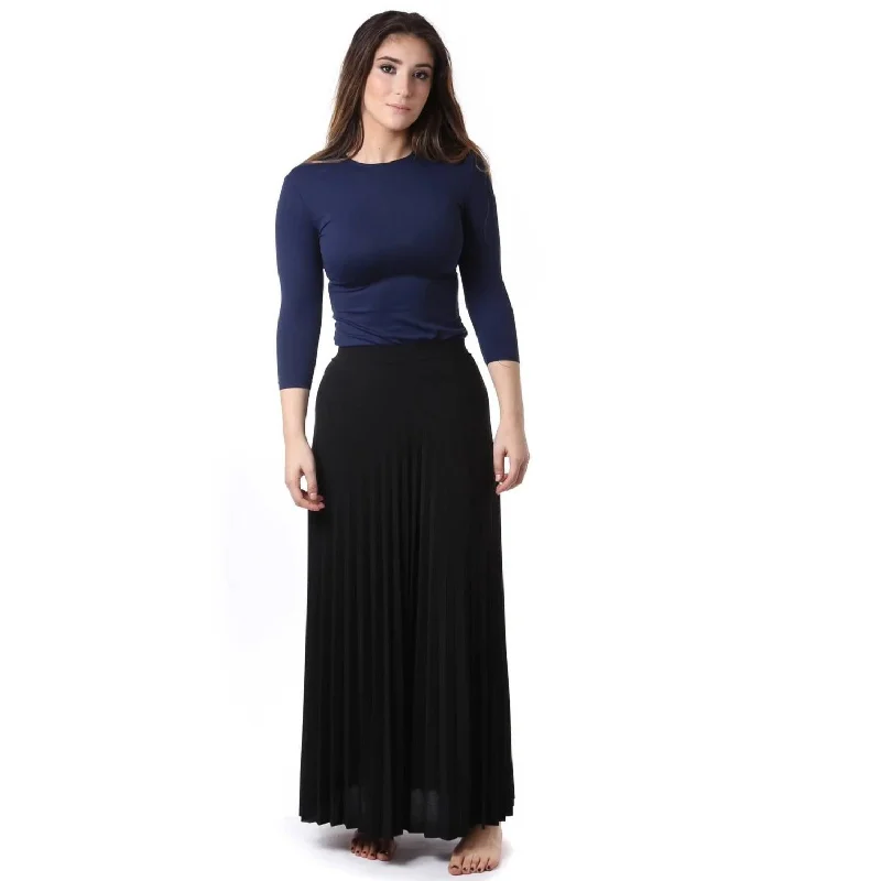 women’s cozy pajamas for winter nights -Women's Floaty Pleats Slinky Skirt